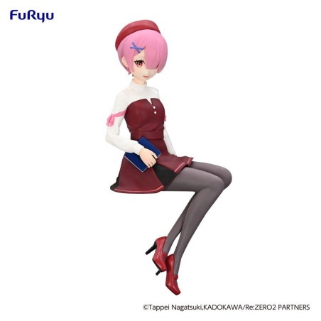 RE ZERO - Ram "Book Girl" - Statuette Noodle Stopper 14cm