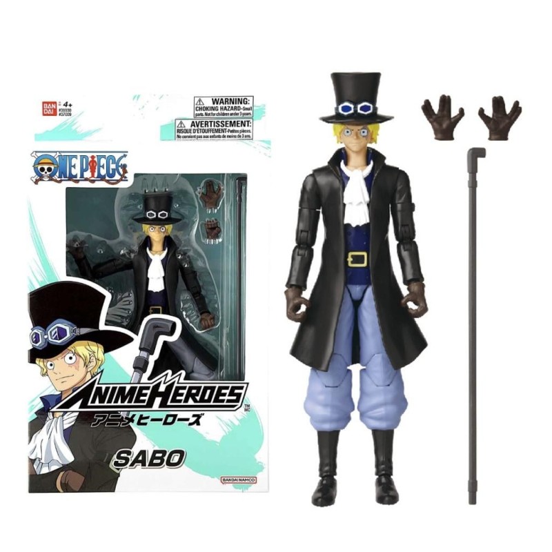 ONE PIECE - Sabo - Figurine Anime Heroes 17cm ONE PIECE - Sabo - Figurine Anime Heroes 17cm