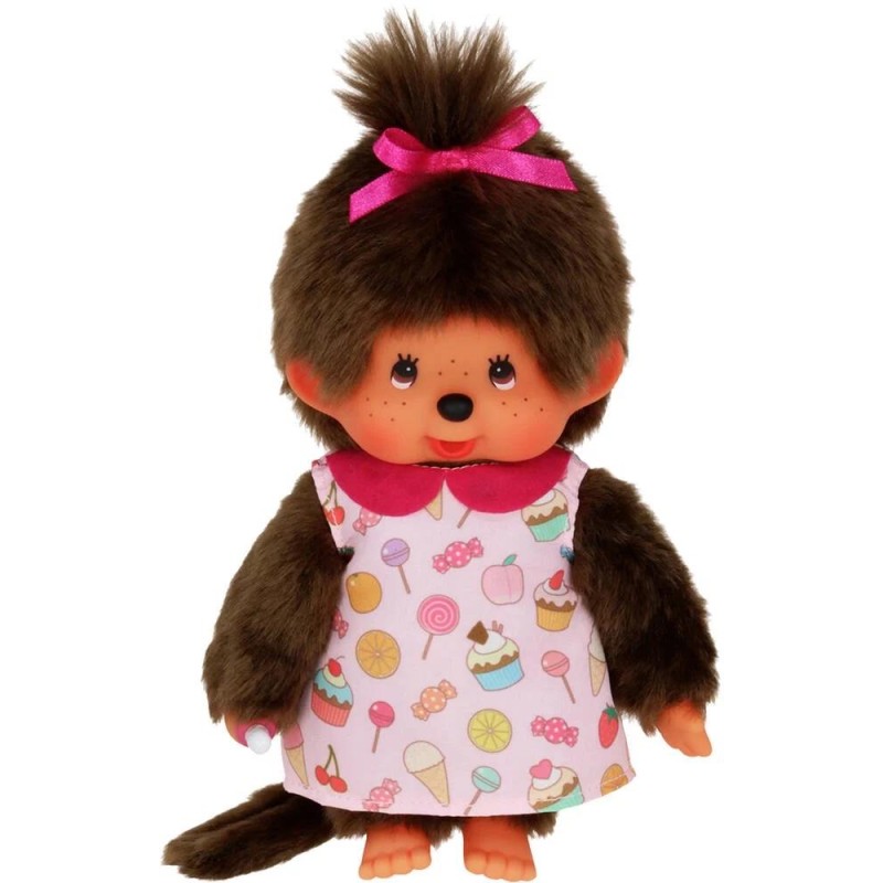 MONCHHICHI - Pop N Candy - Peluche 20cm MONCHHICHI - Pop N Candy - Peluche 20cm
