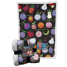 ONE PIECE - Fruits - Plaid Premium '100X150cm'