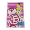 ALICE & Chat du Cheshire - Plaid Premium '100X150cm'