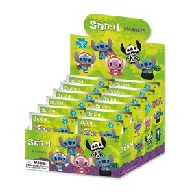 STITCH - Serie 3 - 3D Foam Magnets in blind bags (Display 12 Pcs)
