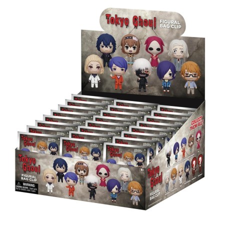 TOKYO GHOUL - 3D Foam Bag Clip (Display 24 Pcs)