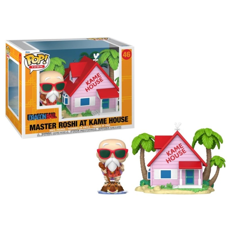 DRAGON BALL - POP TOWN N° 46 - Kame House avec Master Roshi DRAGON BALL - POP TOWN N° 46 - Kame House avec Master Roshi