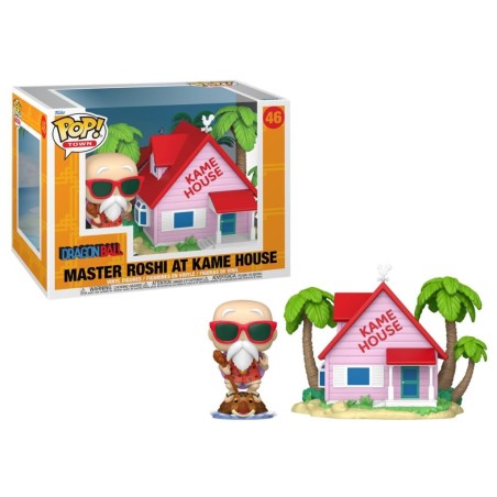 DRAGON BALL - POP TOWN N° 46 - Kame House avec Master Roshi