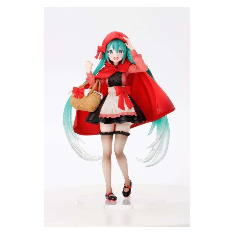 HATSUNE MIKU - Little Red Riding Hood Wonderland Figure - 18cm HATSUNE MIKU - Little Red Riding Hood Wonderland Figure - 18cm