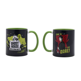 BEETLEJUICE - Black&Green - Ghost House - Mug Interieur Coloré -312 ml