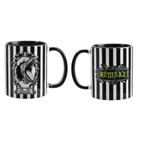 BEETLEJUICE - Black&White - Barbara - Mug Interieur Coloré - 312 ml