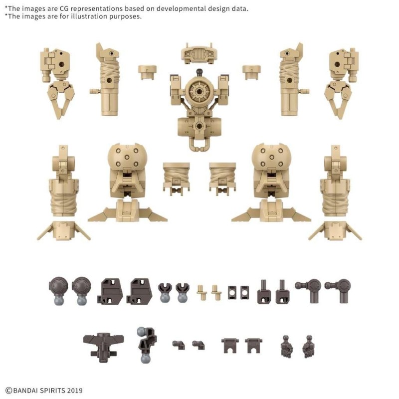 GUNDAM - 30MM 1/144 OPTION PARTS SET 18 - Model Kit GUNDAM - 30MM 1/144 OPTION PARTS SET 18 - Model Kit