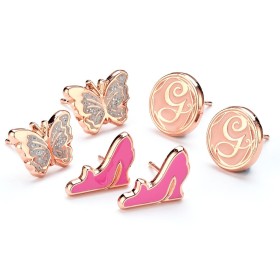 WICKED - Glinda - Set de 3 Paires de Boucles d'Oreilles