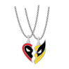 DEADPOOL vs WOLVERINE - Set de 2 Colliers BFF
