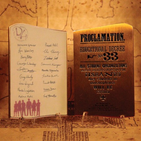 HARRY POTTER - Armée de Dumbledore - Lingot Edition Limitée