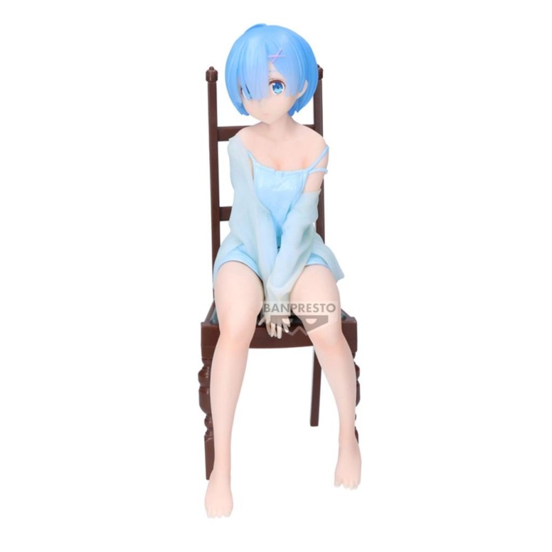RE ZERO - Rem - Figurine Relax Time 20cm RE ZERO - Rem - Figurine Relax Time 20cm