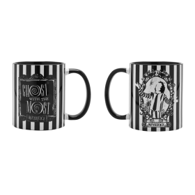 BEETLEJUICE - Black&White - Ghost - Mug Interieur Coloré - 312 ml