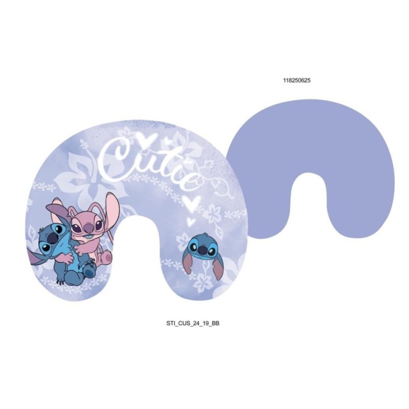 LILO & STITCH - Stitch et Angel "Cutie" - Coussin de voyage LILO & STITCH - Stitch et Angel "Cutie" - Coussin de voyage