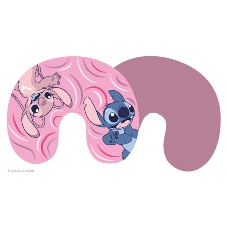 LILO & STITCH - Stitch et Angel - Coussin de voyage