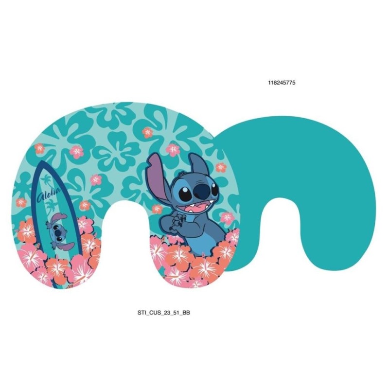 LILO & STITCH - Stitch Aloha - Coussin de voyage LILO & STITCH - Stitch Aloha - Coussin de voyage