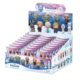 LA REINE DES NEIGES - Series 59 - 3D Foam Bag Clip (Display 24 Pcs)