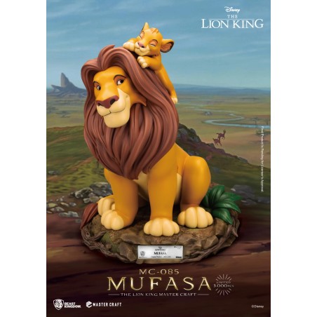 LE ROI LION - Mufasa - Statuette Master Craft 35.6cm