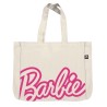 BARBIE - Logo - Grand Sac en Toile - 46x40,5x10cm