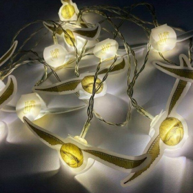 HARRY POTTER - Vif d'Or - Guirlande Lumineuse 2D 10 Led