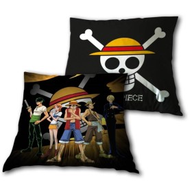 ONE PIECE - Equipage Chapeau de paille - Coussin 40X40cm