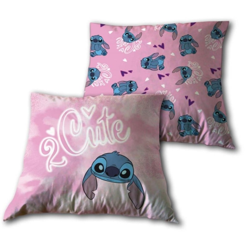 LILO & STITCH - Stitch "2 Cute" - Coussin 40X40cm LILO & STITCH - Stitch "2 Cute" - Coussin 40X40cm
