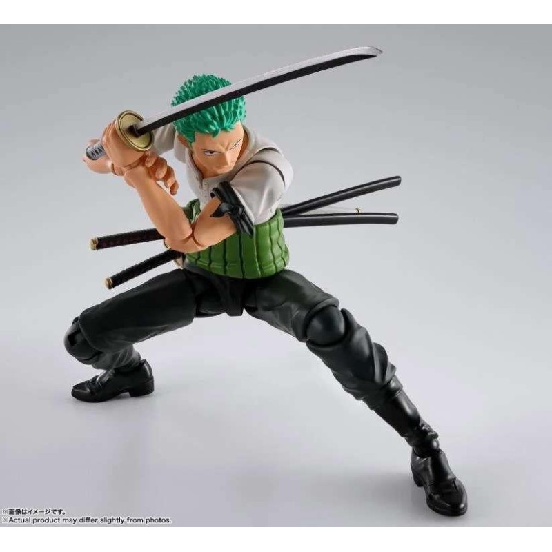 ONE PIECE - Roronoa Zoro "Romance Dawn" - Figurine S.H. Figuarts 15cm ONE PIECE - Roronoa Zoro "Romance Dawn" - Figurine S.H. Figuarts 15cm