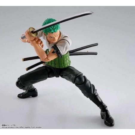 ONE PIECE - Roronoa Zoro "Romance Dawn" - Figurine S.H. Figuarts 15cm