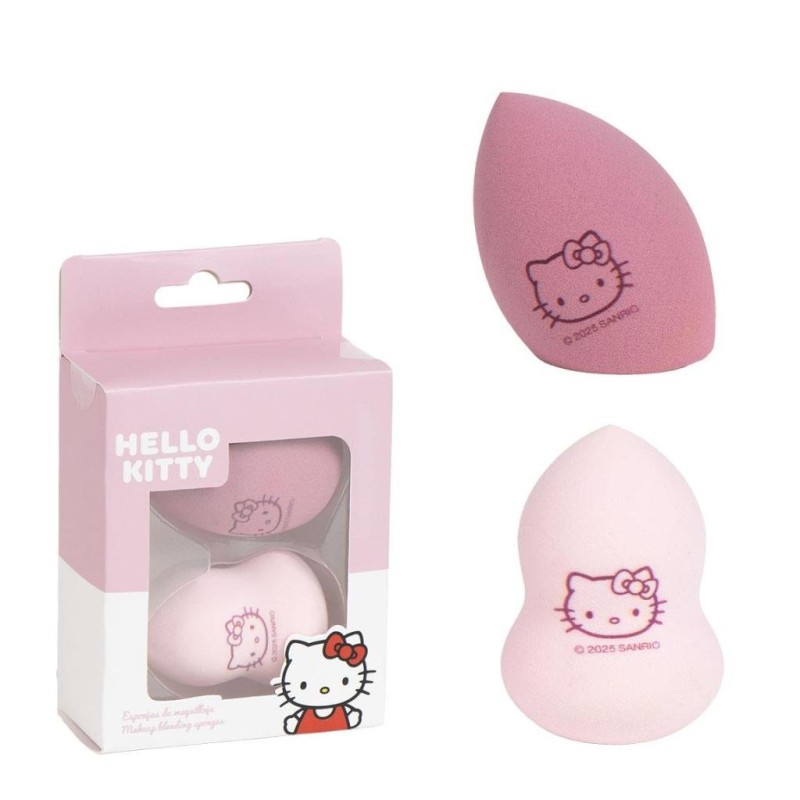 HELLO KITTY - 2 Eponges Blending pour Maquillage HELLO KITTY - 2 Eponges Blending pour Maquillage