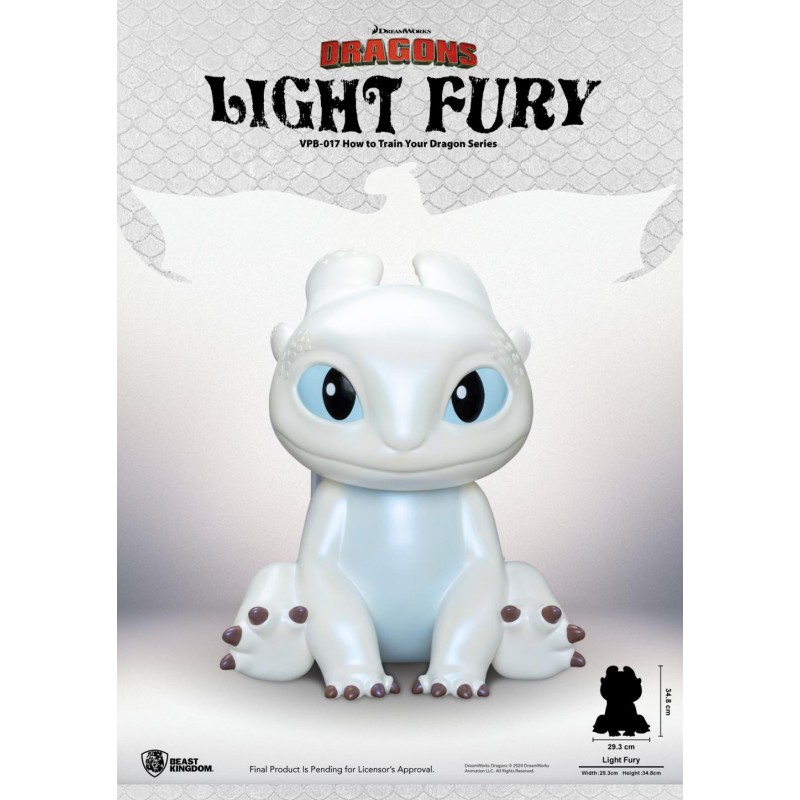 DRAGONS - Furie Eclair - Tirelire 35cm DRAGONS - Furie Eclair - Tirelire 35cm