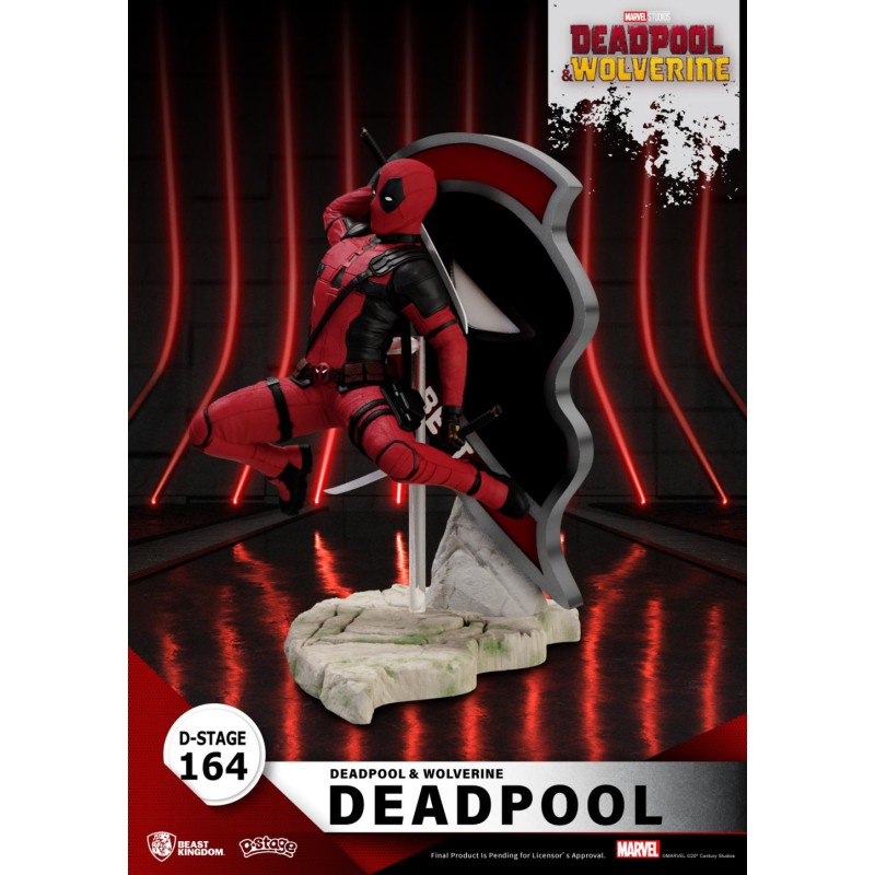 DEADPOOL & WOLVERINE- Deadpool - Diorama D-Stage 15cm DEADPOOL & WOLVERINE- Deadpool - Diorama D-Stage 15cm