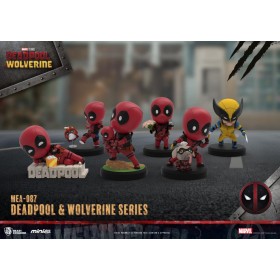 DEADPOOL & WOLVERINE - Set 6 Figurine Mini Egg Attack 10cm