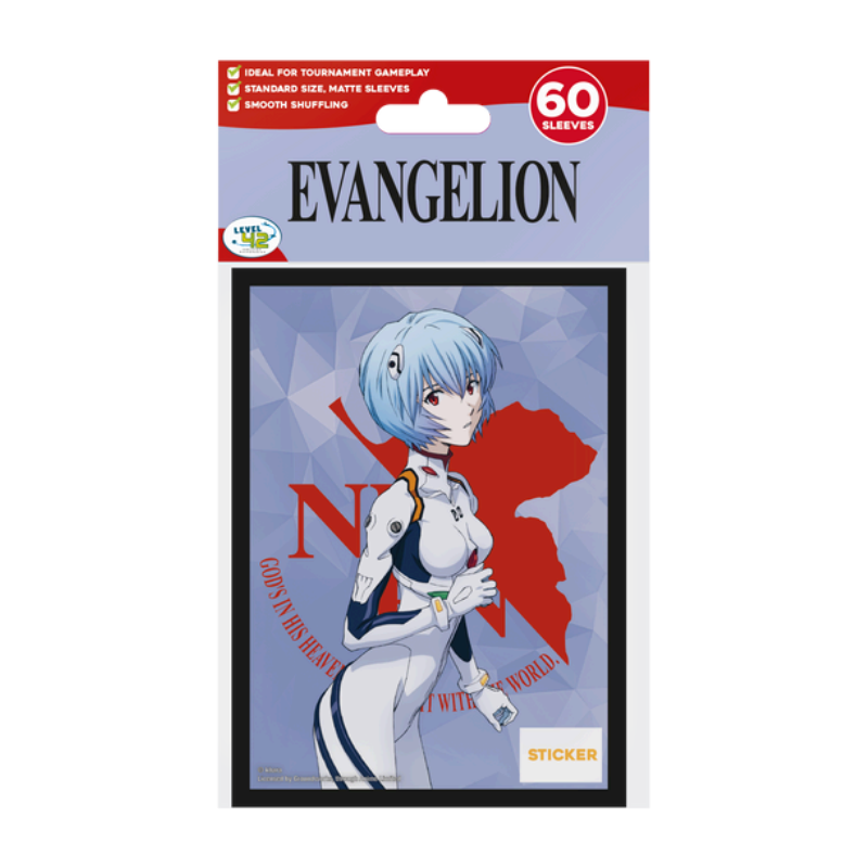 EVANGELION - Rei - Protège-cartes Taille Normale (66x91mm) EVANGELION - Rei - Protège-cartes Taille Normale (66x91mm)