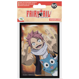 FAIRY TAIL - Natsu et Happy -Protège-cartes Taille Japonaise (62x89mm)