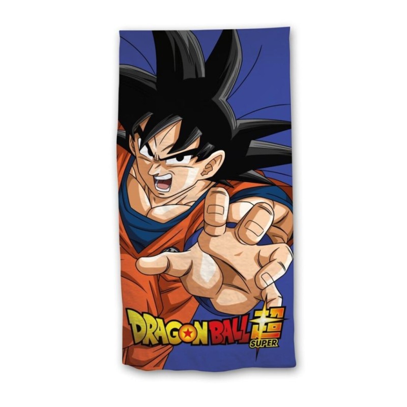 DRAGON BALL SUPER - Goku - Serviette de Plage 70x140cm DRAGON BALL SUPER - Goku - Serviette de Plage 70x140cm