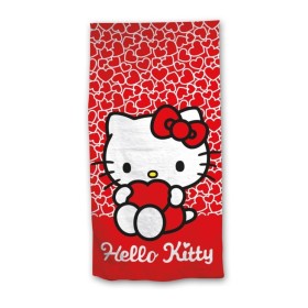 HELLO KITTY - Coeur - Serviette de Plage 70x140cm