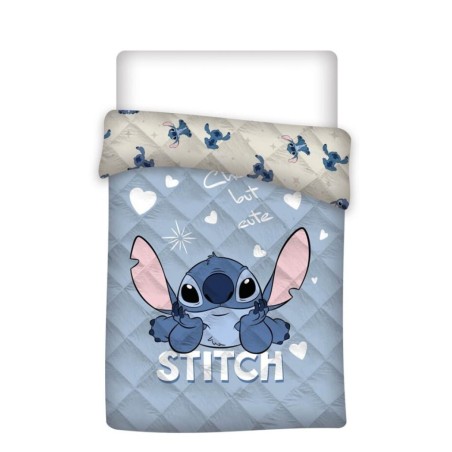 DISNEY - Stitch - Couverture en Quilt 140x200cm