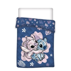 DISNEY - Angel & Stitch - Couverture en Quilt 140x200cm