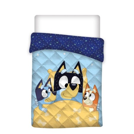 BLUEY - Couverture en Quilt 140x200cm