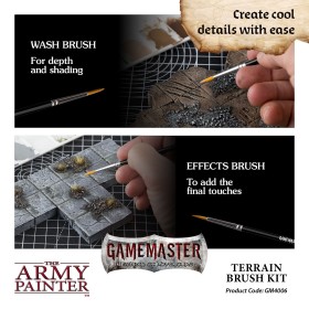 GameMaster Kit de pinceaux à décors