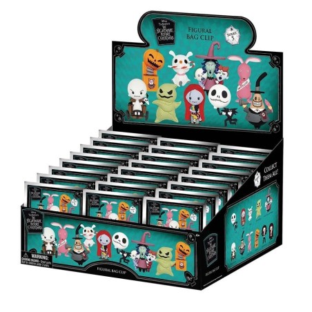 DISNEY - NBX - Collectible Bag Clip (Display 24 Pcs)