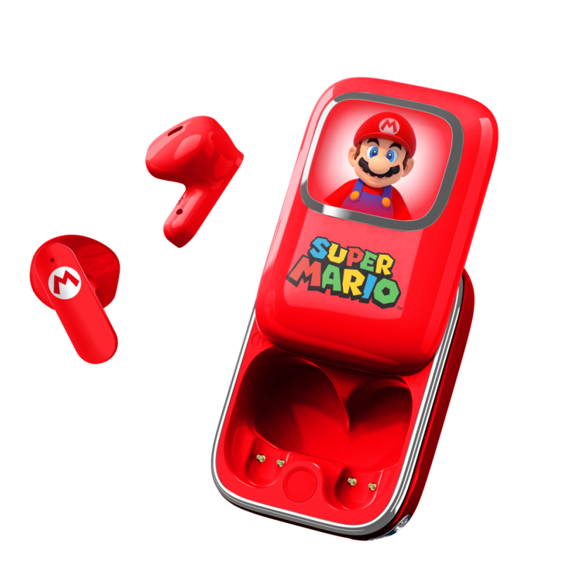 SUPER MARIO - Slide Case Light Up - Earpods Audio TWS SUPER MARIO - Slide Case Light Up - Earpods Audio TWS