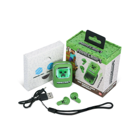 MINECRAFT - Slide Case Light Up - Earpods Audio TWS