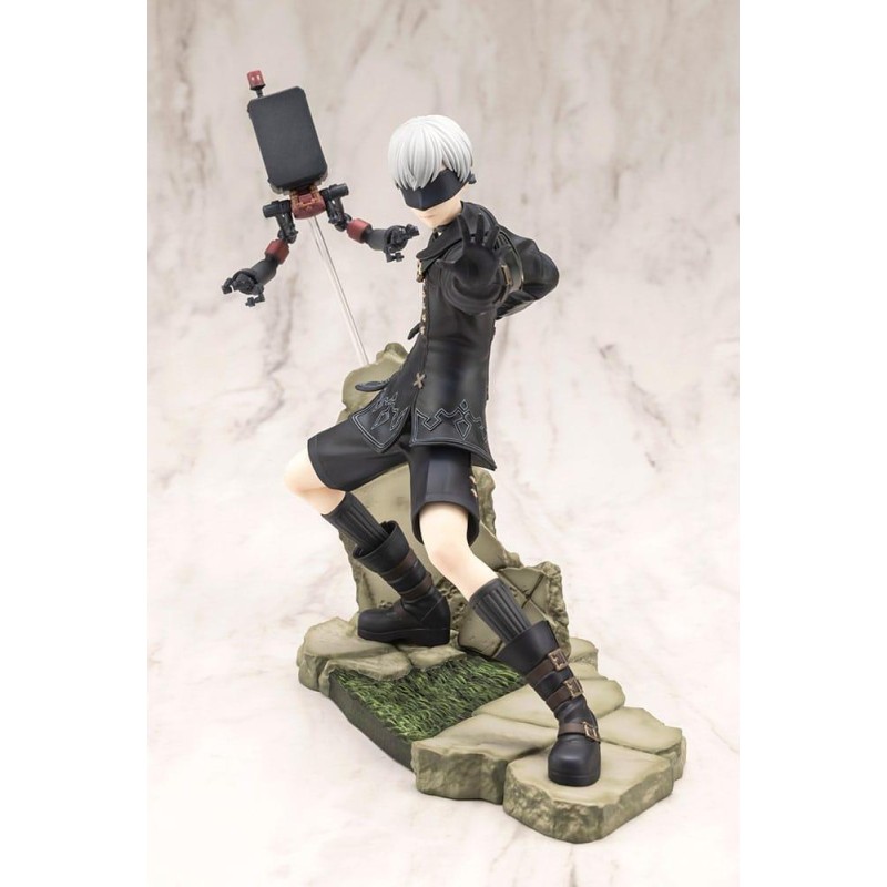 NIER AUTOMATA VER. 1.1A - 9S - Statuette ARTFXJ 1/8 18cm NIER AUTOMATA VER. 1.1A - 9S - Statuette ARTFXJ 1/8 18cm