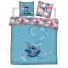 LILO & STITCH - Parure de lit 240x220cm + 2x65x65cm - Stitch assis