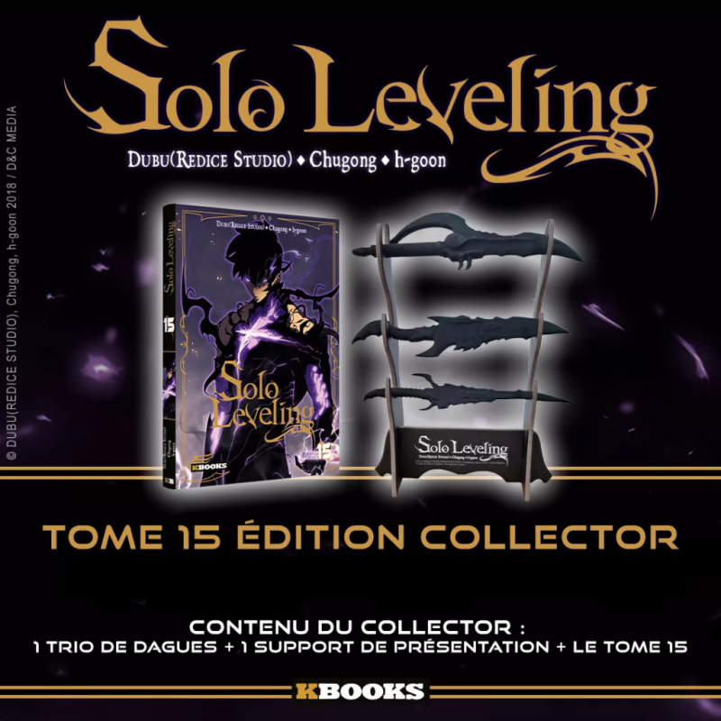 SOLO LEVELING - Tome 15 - Webtoon en couleurs - EDITION COLLECTOR SOLO LEVELING - Tome 15 - Webtoon en couleurs - EDITION COLLECTOR