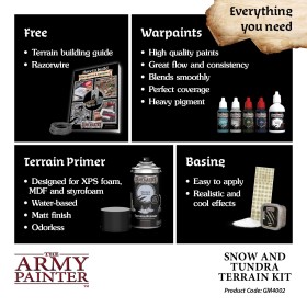 GameMaster Kit de terrain : Neige & Tundra