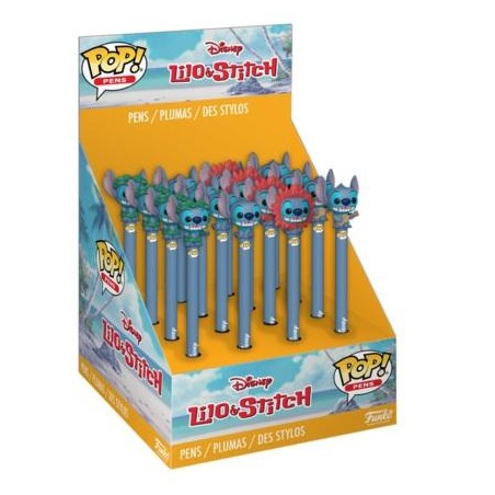 STITCH - Pen Toppers Display Funko POP (Box 16 Pcs)
