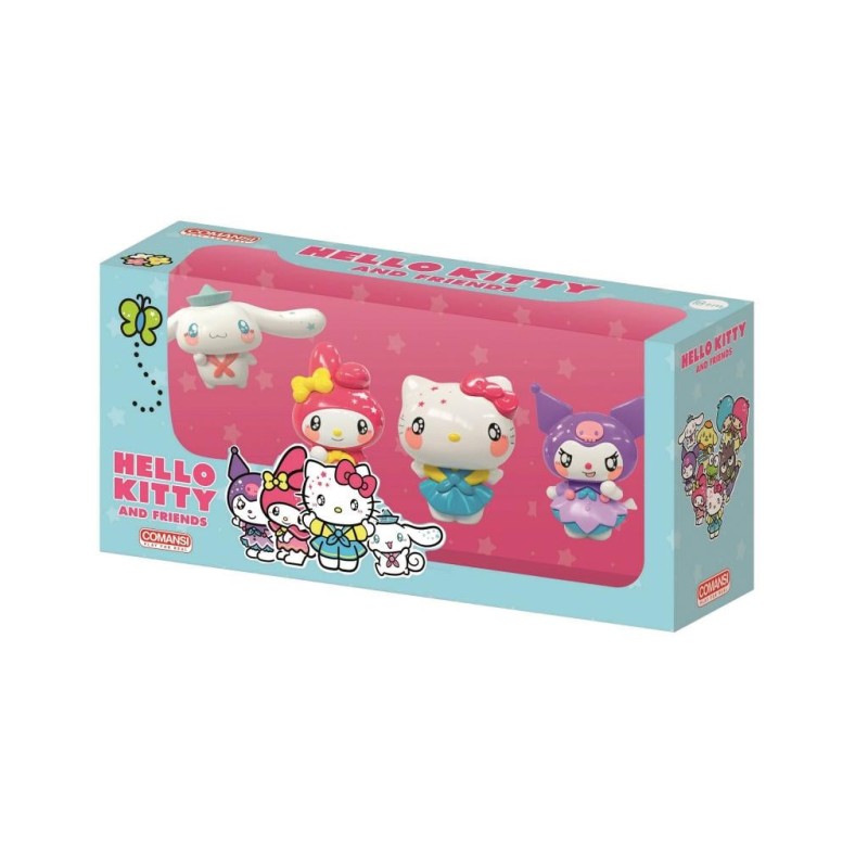 HELLO KITTY & Friends - Set de 4 Figurines HELLO KITTY & Friends - Set de 4 Figurines